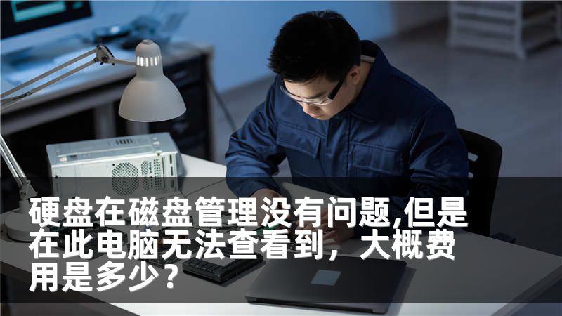 硬盘在磁盘管理没有问题,但是在此电脑无法查看到，大概费用是多少？