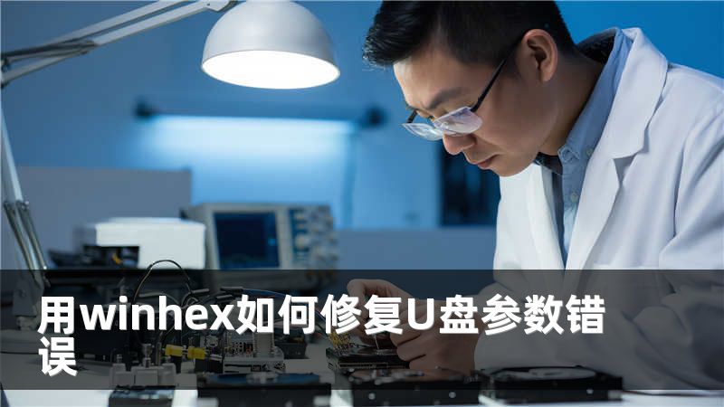 用winhex如何修复U盘参数错误