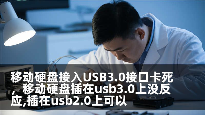 移动硬盘接入USB3.0接口卡死,移动硬盘插在usb3.0上没反应,插在usb2.0上可以
