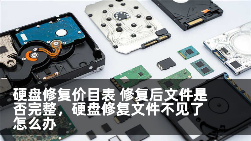 硬盘修复价目表 修复后文件是否完整,硬盘修复文件不见了怎么办