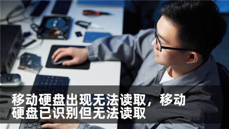 移动硬盘出现无法读取，移动硬盘已识别但无法读取