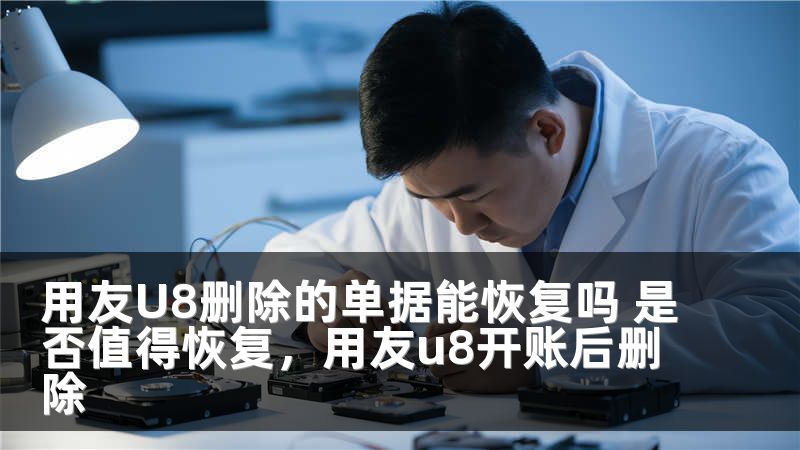 用友U8删除的单据能恢复吗 是否值得恢复,用友u8开账后删除