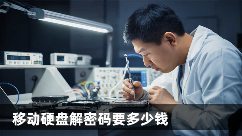 移动硬盘解密码要多少钱