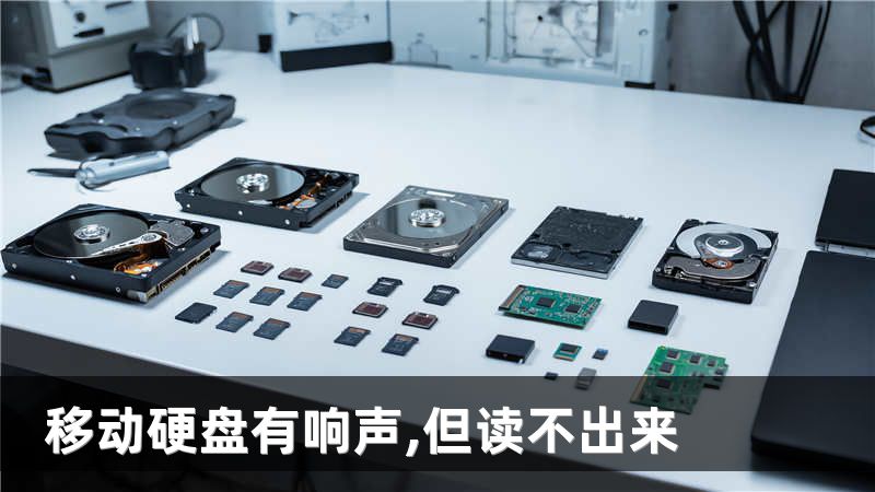 移动硬盘有响声,但读不出来