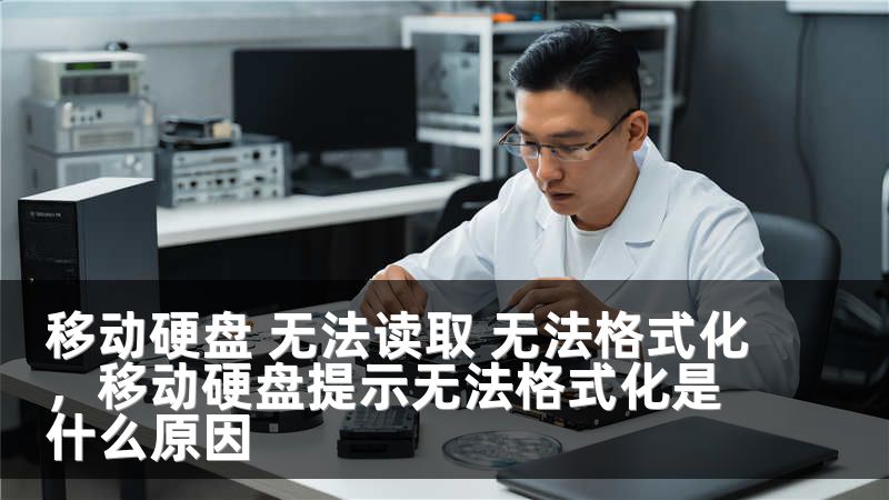 移动硬盘 无法读取 无法格式化，移动硬盘提示无法格式化是什么原因