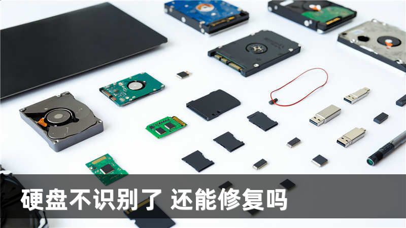 硬盘不识别了 还能修复吗