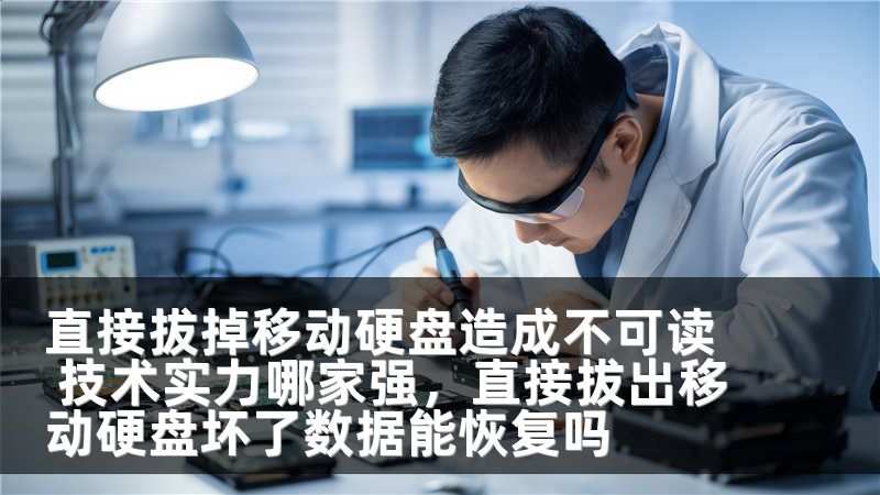 直接拔掉移动硬盘造成不可读 技术实力哪家强,直接拔出移动硬盘坏了数据能恢复吗