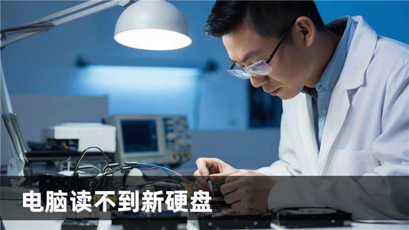 电脑读不到新硬盘