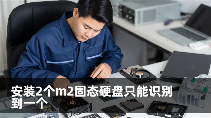 安装2个m2固态硬盘只能识别到一个
