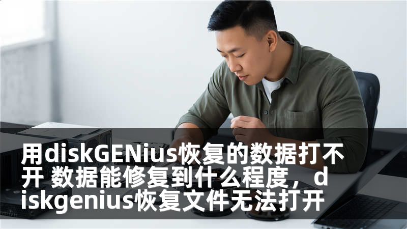 用diskGENius恢复的数据打不开 数据能修复到什么程度,diskgenius恢复文件无法打开