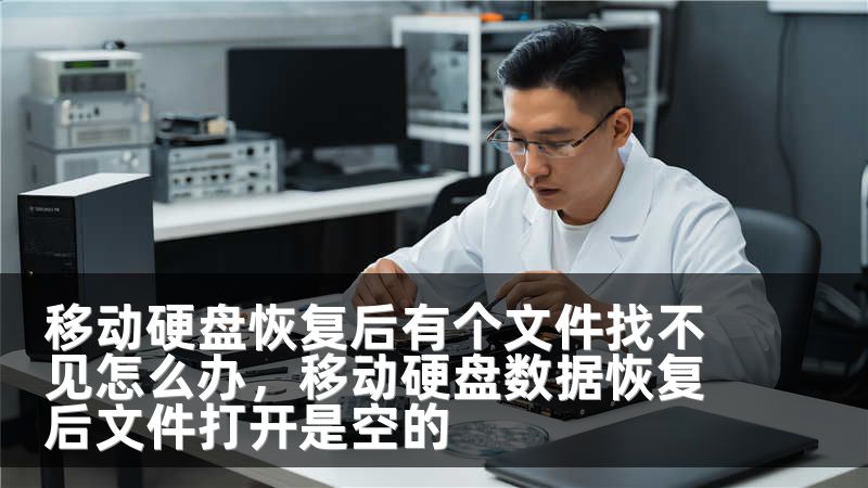 移动硬盘恢复后有个文件找不见怎么办，移动硬盘数据恢复后文件打开是空的