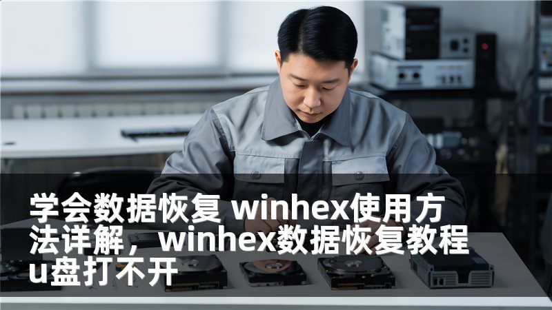 学会数据恢复 winhex使用方法详解，winhex数据恢复教程u盘打不开