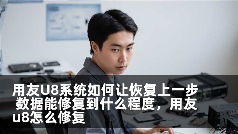 用友U8系统如何让恢复上一步 数据能修复到什么程度，用友u8怎么修复