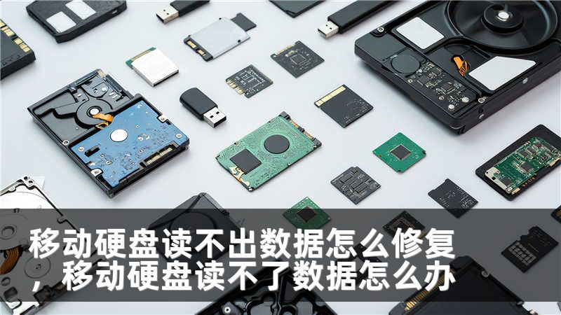 移动硬盘读不出数据怎么修复，移动硬盘读不了数据怎么办