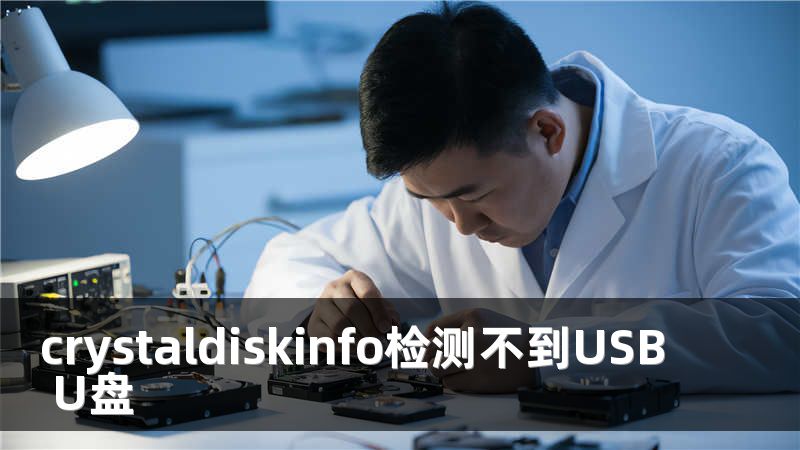 crystaldiskinfo检测不到USB U盘