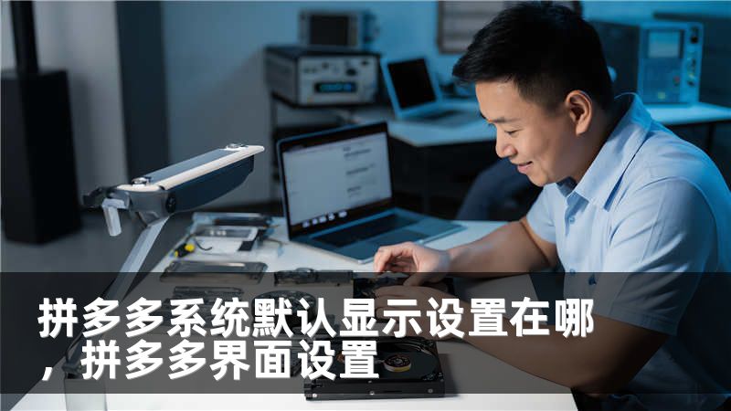 拼多多系统默认显示设置在哪，拼多多界面设置