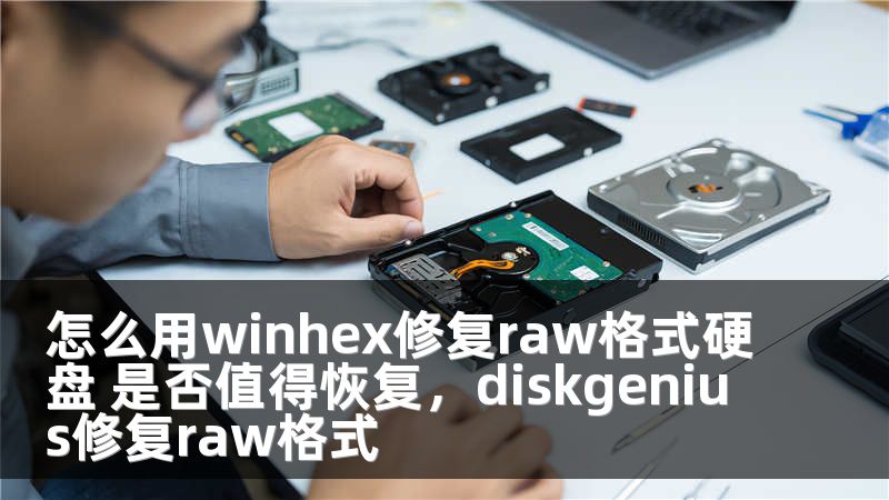 怎么用winhex修复raw格式硬盘 是否值得恢复,diskgenius修复raw格式