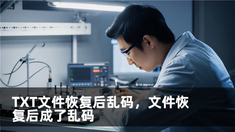 TXT文件恢复后乱码，文件恢复后成了乱码