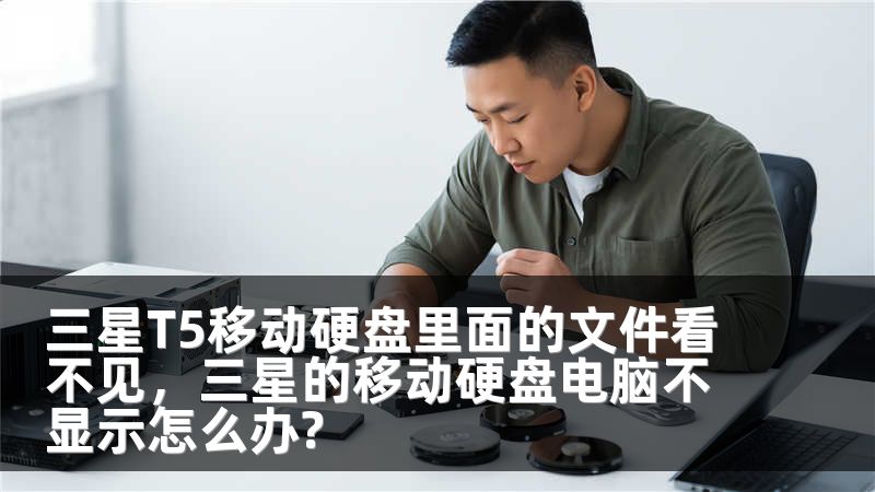 三星T5移动硬盘里面的文件看不见，三星的移动硬盘电脑不显示怎么办?