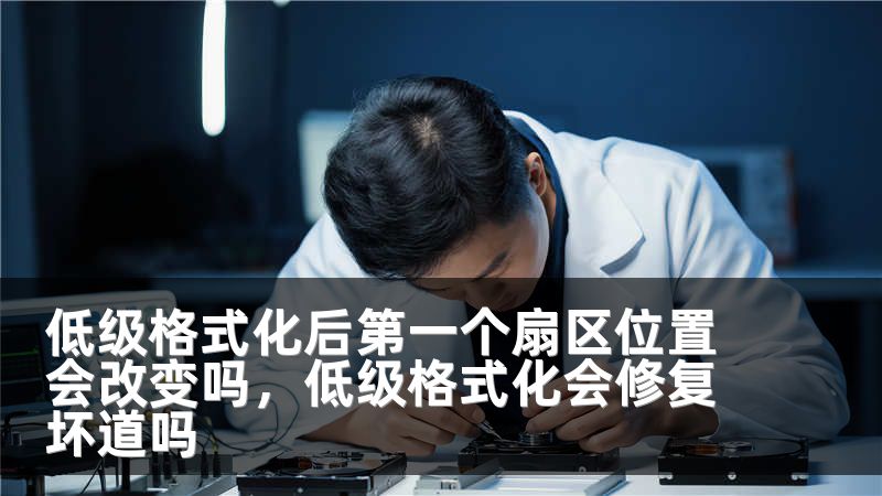 低级格式化后第一个扇区位置会改变吗，低级格式化会修复坏道吗