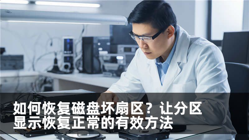 如何恢复磁盘坏扇区？让分区显示恢复正常的有效方法