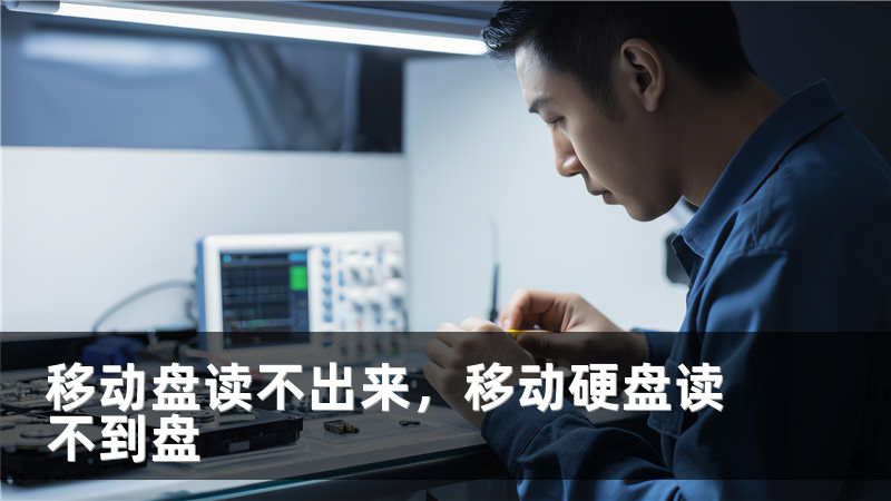 移动盘读不出来，移动硬盘读不到盘