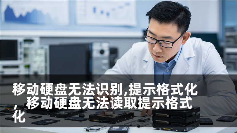 移动硬盘无法识别,提示格式化，移动硬盘无法读取提示格式化