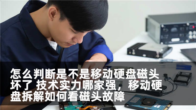 怎么判断是不是移动硬盘磁头坏了 技术实力哪家强，移动硬盘拆解如何看磁头故障