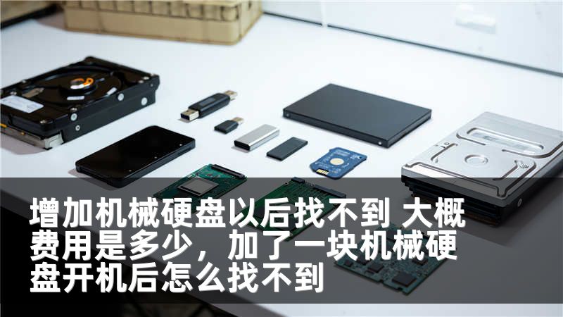 增加机械硬盘以后找不到 大概费用是多少，加了一块机械硬盘开机后怎么找不到