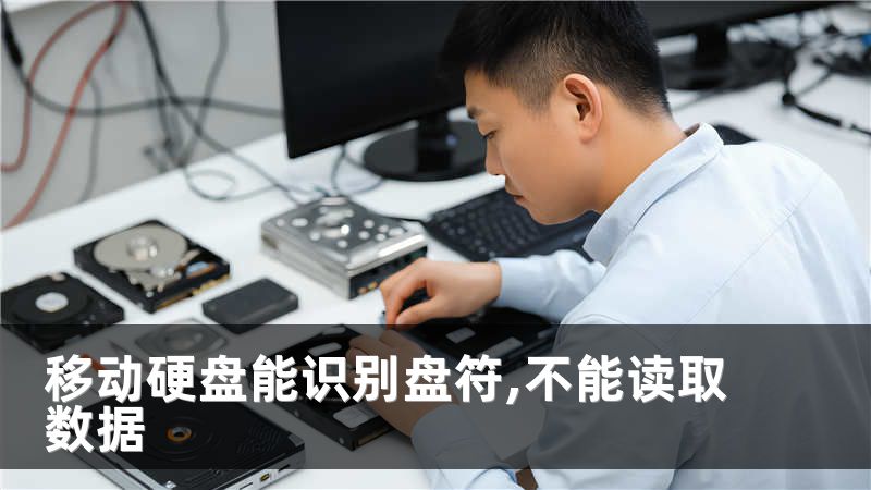 移动硬盘能识别盘符,不能读取数据