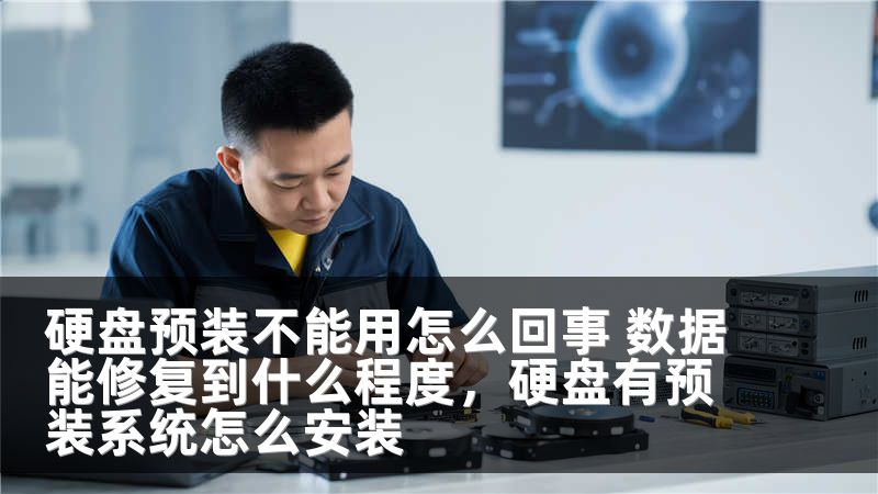 硬盘预装不能用怎么回事 数据能修复到什么程度,硬盘有预装系统怎么安装