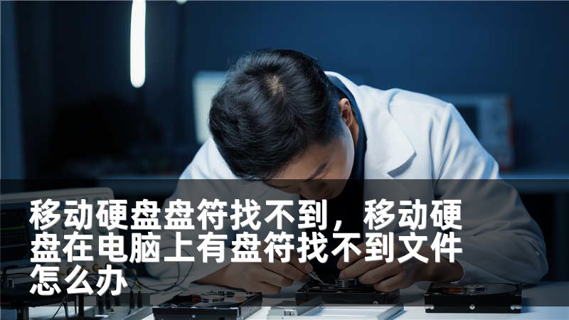 移动硬盘盘符找不到,移动硬盘在电脑上有盘符找不到文件怎么办