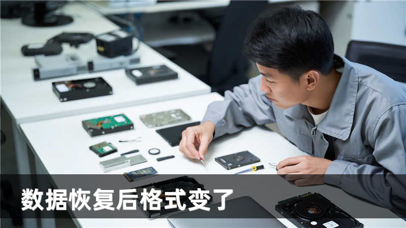 数据恢复后格式变了