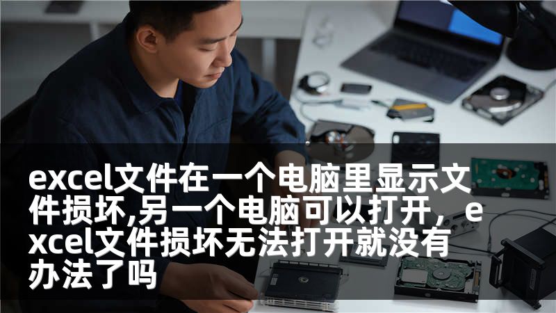 excel文件在一个电脑里显示文件损坏,另一个电脑可以打开，excel文件损坏无法打开就没有办法了吗