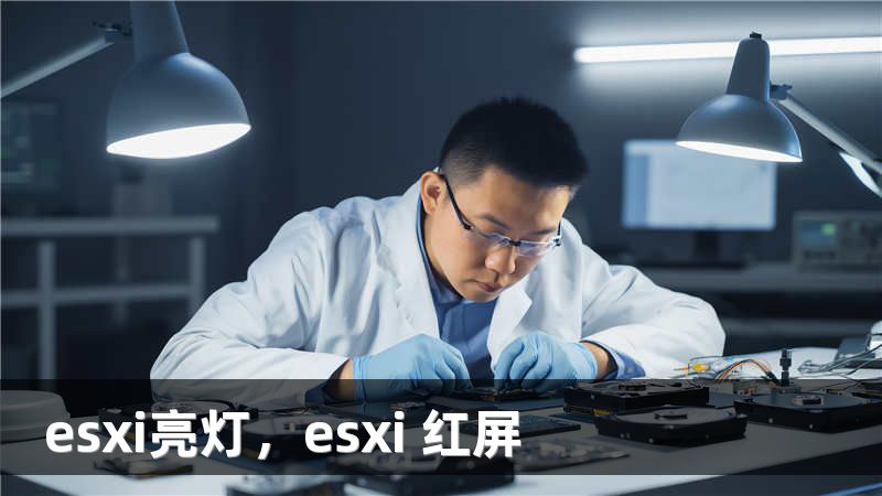 esxi亮灯，esxi 红屏