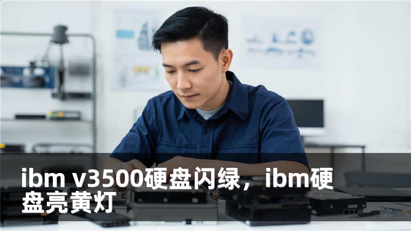 ibm v3500硬盘闪绿，ibm硬盘亮黄灯