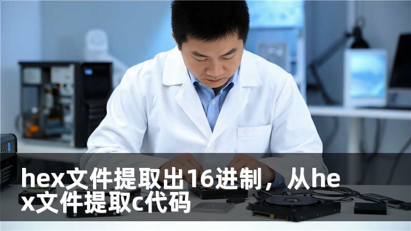 hex文件提取出16进制，从hex文件提取c代码