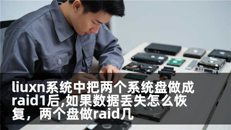 liuxn系统中把两个系统盘做成raid1后,如果数据丢失怎么恢复，两个盘做raid几