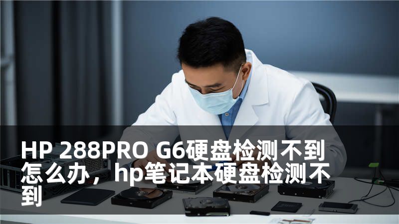 HP 288PRO G6硬盘检测不到怎么办，hp笔记本硬盘检测不到