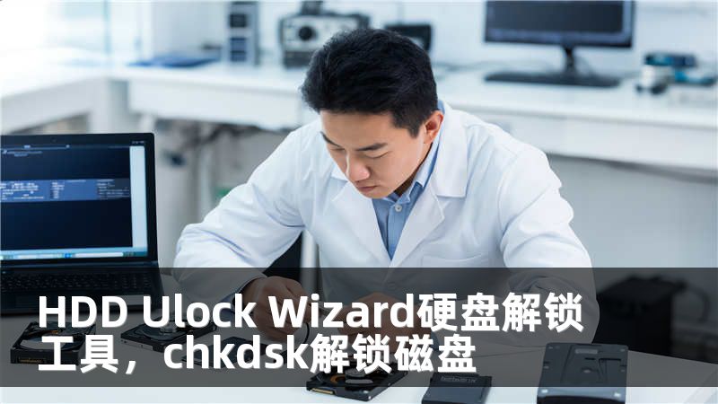 HDD Ulock Wizard硬盘解锁工具，chkdsk解锁磁盘