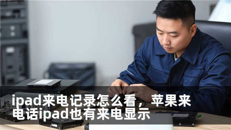 ipad来电记录怎么看，苹果来电话ipad也有来电显示