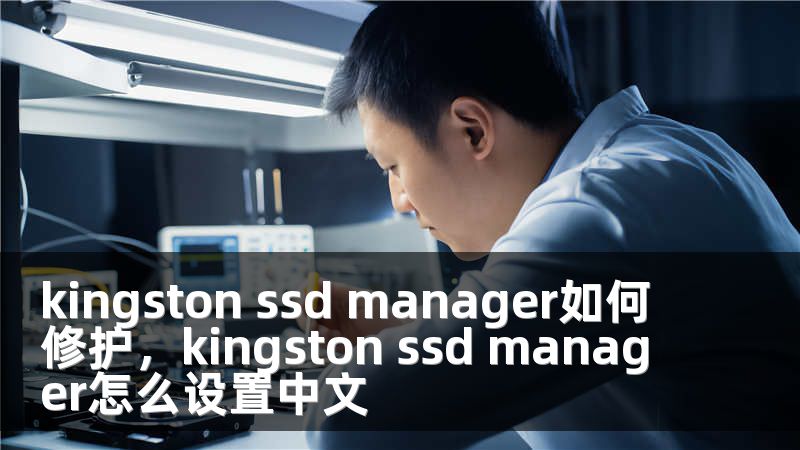 kingston ssd manager如何修护，kingston ssd manager怎么设置中文