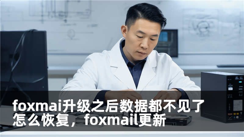 foxmai升级之后数据都不见了怎么恢复,foxmail更新