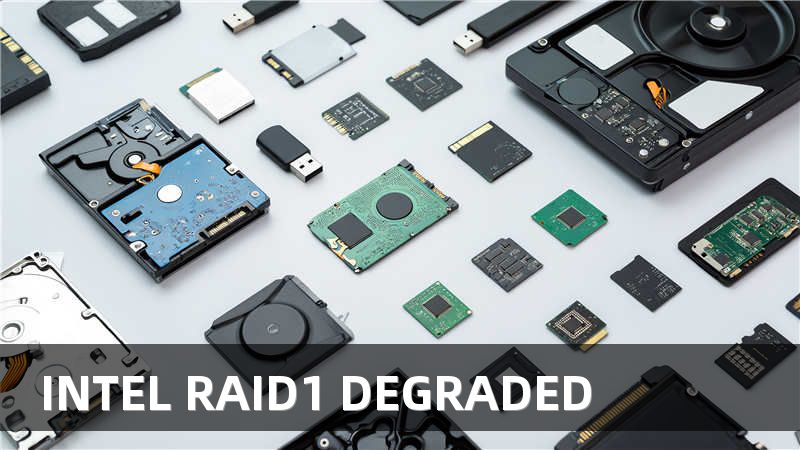 INTEL RAID1 DEGRADED