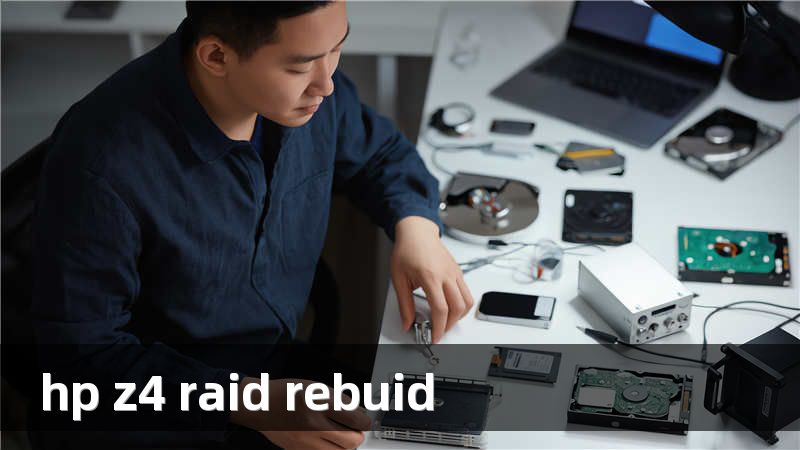 hp z4 raid rebuid
