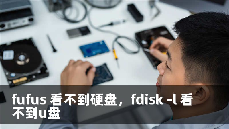 fufus 看不到硬盘，fdisk -l 看不到u盘