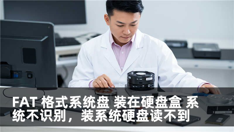 FAT 格式系统盘 装在硬盘盒 系统不识别，装系统硬盘读不到