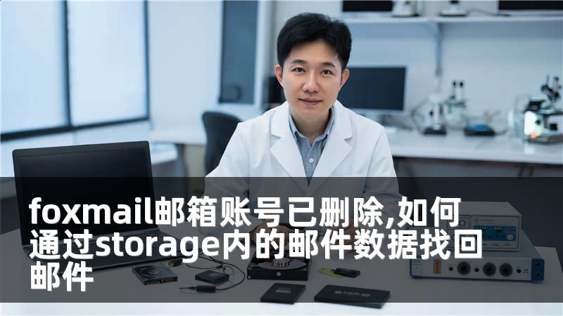 foxmail邮箱账号已删除,如何通过storage内的邮件数据找回邮件
