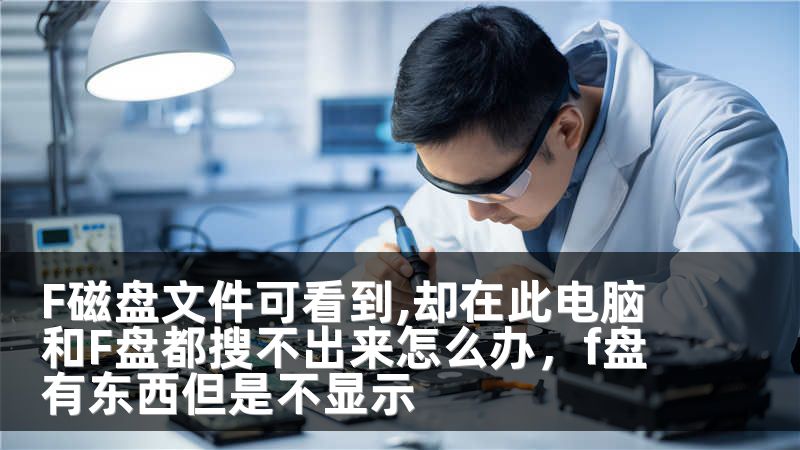 F磁盘文件可看到,却在此电脑和F盘都搜不出来怎么办，f盘有东西但是不显示