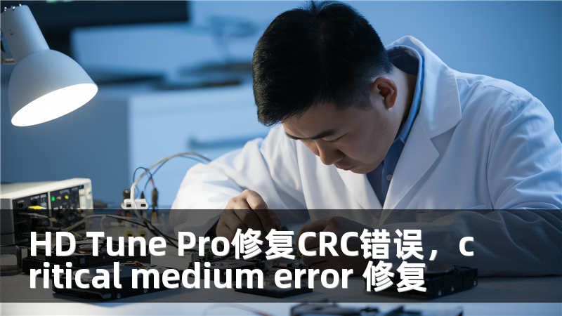 HD Tune Pro修复CRC错误，critical medium error 修复